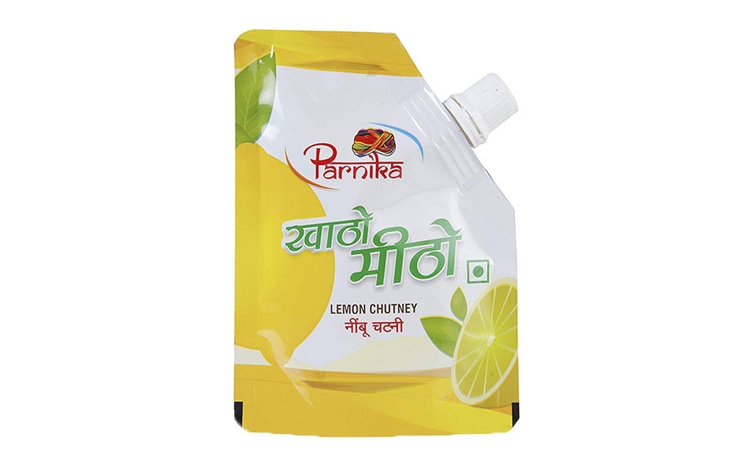 Parnika Khatho Meetho Lemon Chutney   Pouch  100 grams